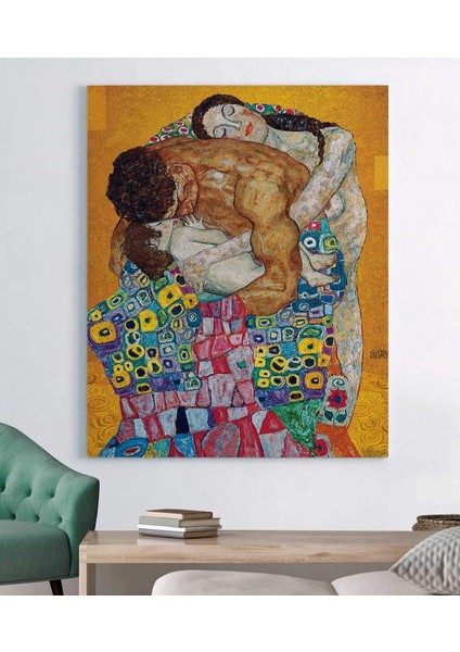 Gustav Klimt Aile Kanvas Tablo