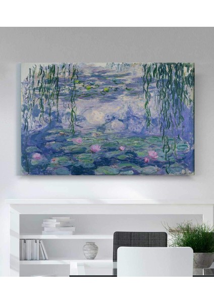 Claude Monet-Nilüferler Kanvas Tablo