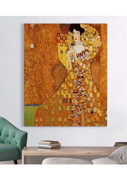 Gustav Klimt Adele Bloch Bauer Kanvas Tablo