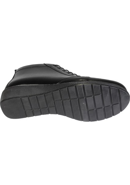 Kadın Siyah Taba Lastikli Fermuarlı Taban Soğuya Dayanıklı Kışlık Anne Botu fırsatları