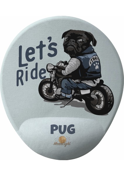 Ride Pug Bilek Destekli Tasarım Mouse Pad
