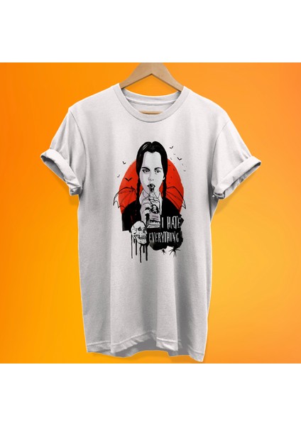 Adams Baskılı %100 Pamuk Oversize T-Shirt Büyük Beden Tişört