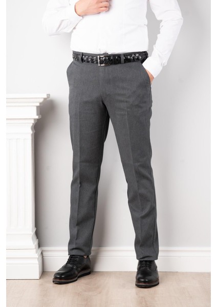 Regular Fit Kışlık Erkek Gabardin Pantolon