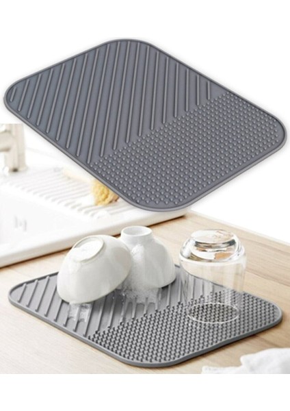 Silikon Bulaşık Kurutma Matı Bulaşıklık