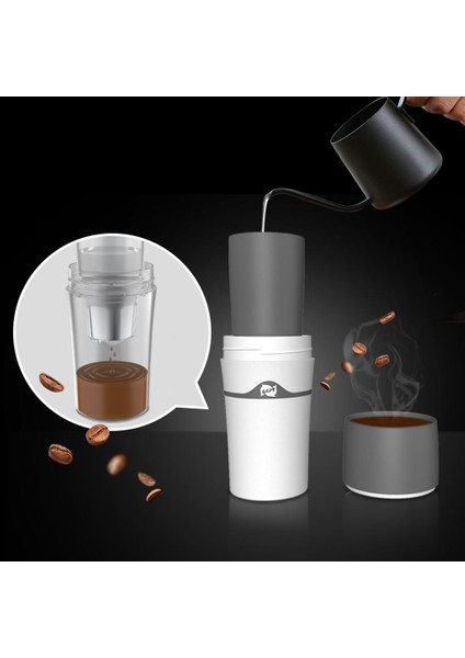 Taşınabilir Espresso Maker Tek Kişilik Kahve Makinesi Seyahat Kupa K-Kupası ile Uyumlu Kamping, Seyahat, Ev, Ofis Için Taşınabilir Kahve Makinesi (Yurt Dışından) modelleri