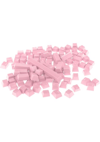 108-KEYABS Renkli Yarı Saydam Tuşları Anahtar Mekanik Klavye Özel - Pembe (Yurt Dışından) fiyatları