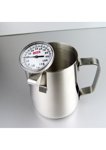600 ml Paslanmaz Çelik Kahve Köpüklü Süt Çay Latte Sürahi Ölçeği + Termometre (Yurt Dışından) fiyatları