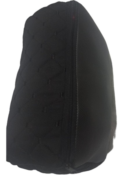 Seat Cordoba 2002-2009 Deri ve Kumaş Siyah Montajsız Cepli Kol Dayama
