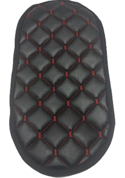 Volkswagen Polo 9n 2002-2009 Deri Kırmızı Dikişli Kol Dayama Örtüsü