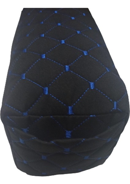 Mercedes Cls W219 2004-2010 Kumaş Mavi Desen Montajsız Cepli Kol Dayama