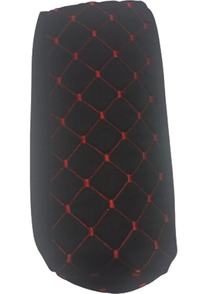 Nissan Primera P12 2001-2008 Kumaş Kırmızı Desen Montajsız Cepli Kol Dayama