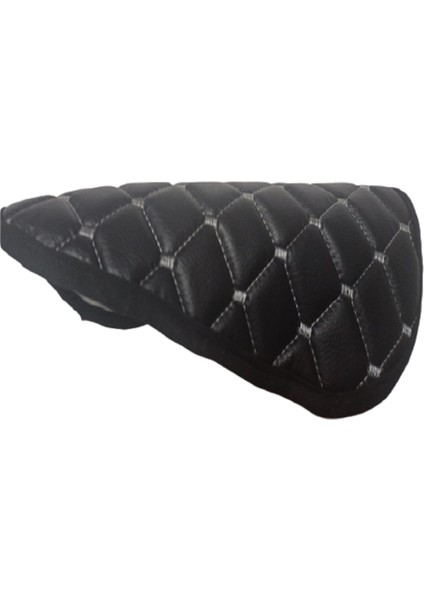 Hyundai Santafe cm 2006-2012 - 7 Kişilik Deri Gri Dikişli Kol Dayama Örtüsü fırsatları