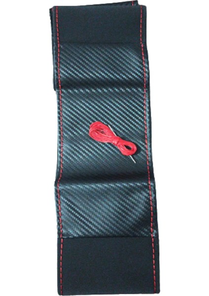 Mini Cooper One 2002-2006 Karbon ve Alkantara Kırmızı Ipli Direksiyon Kılıfı fırsatları
