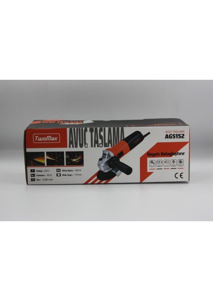 AG5152 Avuç Taşlama 620 Watt 115 mm fiyatları