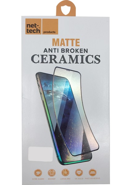 Xiaomi Redmi Note 10 Ön Koruma Mat Seramik Nano Ekran Koruyucu