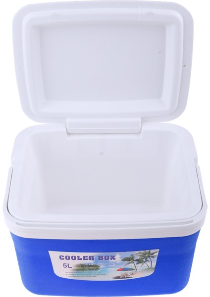 Dayanıklı 5l Mavi Barbekü Piknik Soğutucu Kutusu Içecekleri Tutmak Için Yiyecek Sıcak / Soğuk 5l Mavi (Yurt Dışından) fırsatları