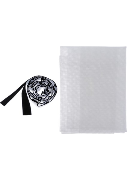 Dıy Tel Pencere Ekranı Manyetik Yapış Fly Böcek Sivrisinek Net WHITE_150X130CM (Yurt Dışından)