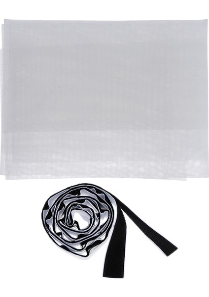 Dıy Tel Pencere Ekranı Manyetik Yapış Fly Böcek Sivrisinek Net WHITE_150X130CM (Yurt Dışından)