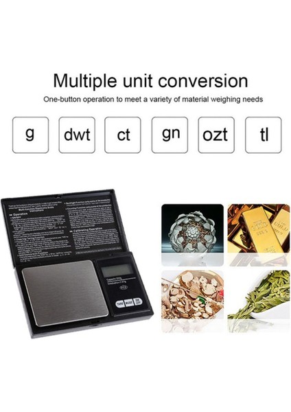 Pilli 500G Dijital Ölçekli Elektronik Kuyumcu Tartısı (Yurt Dışından) fiyatları