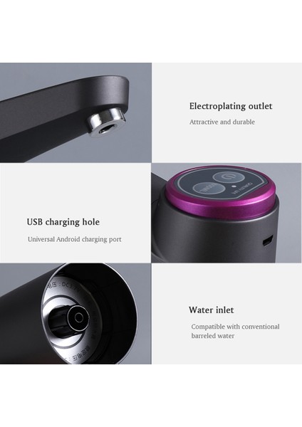 Elektrikli Su Pompası - Siyah (Yurt Dışından) fırsatları