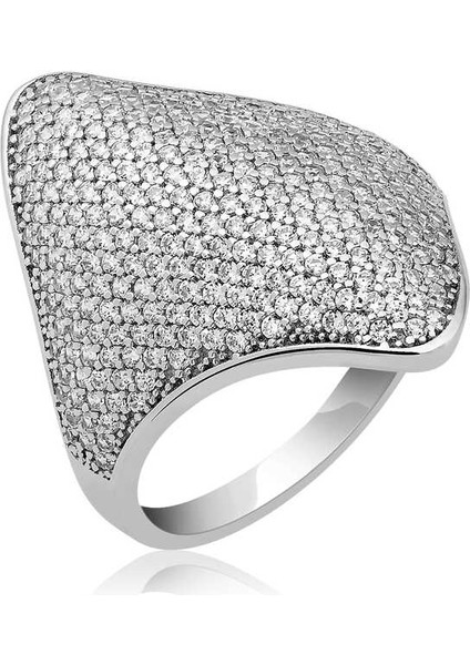 Gümüş Mekik Bayan Yüzük