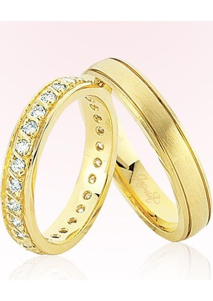 Tamtur Model Altın Alyans 3106