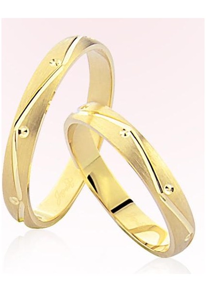 Sarı Altın Alyans 6007