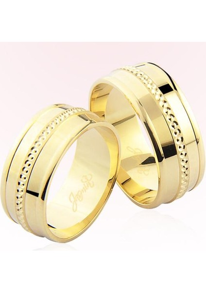 Sarı Altın Alyans 7502