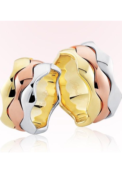 Üç Renk Altın Alyans 2005