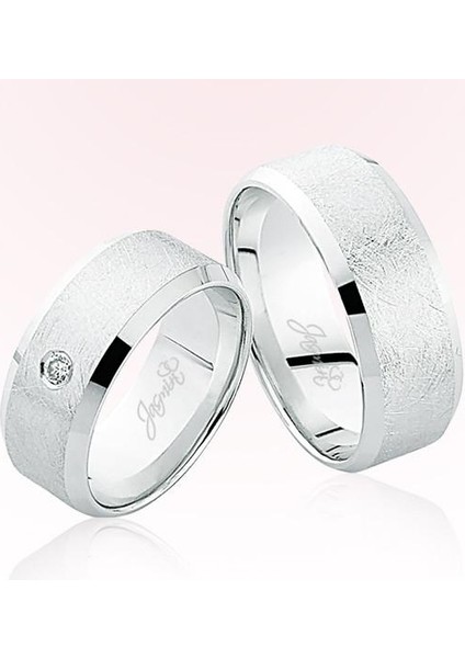 Beyaz Altın Alyans 5505