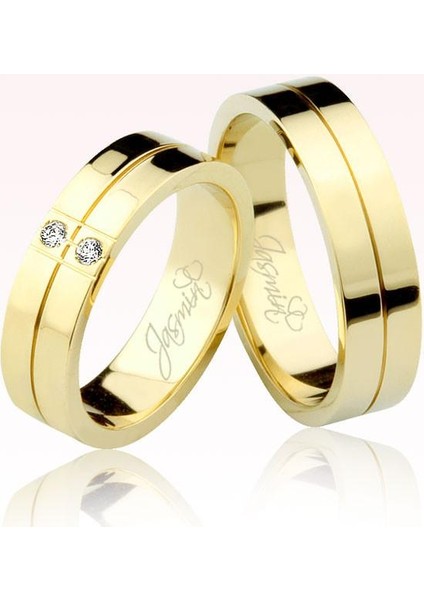 Sarı Altın Alyans 2704-2