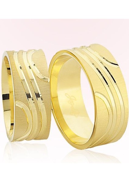 Sarı Altın Alyans 7205