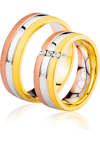 Üç Renk Altın Alyans 2004-2