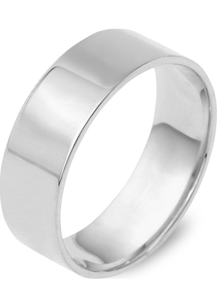 7 mm Düz Klasik Alyans Kla8