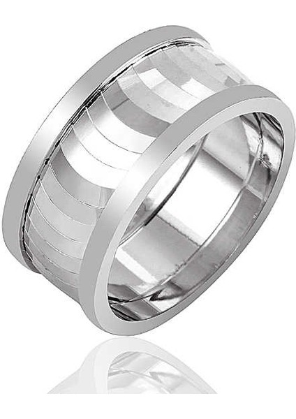 Gümüş Rodyum Kaplama Alyans