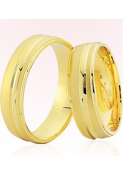 Sarı Altın Alyans 8306