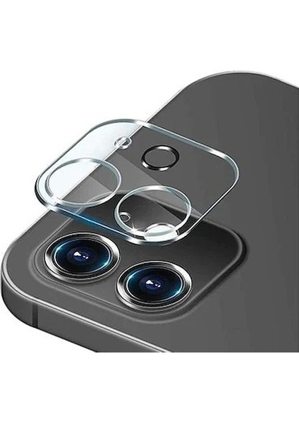 iPhone 13 Mini Uyumlu Kamera Lens Koruyucu Temperli Cam
