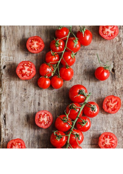 10 Adet Çeri Domatesi Cherry Tohumu + Tohum