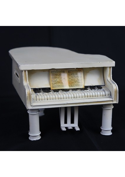 Piyano Nostaljik Dekor Kumbaralı Metal modelleri