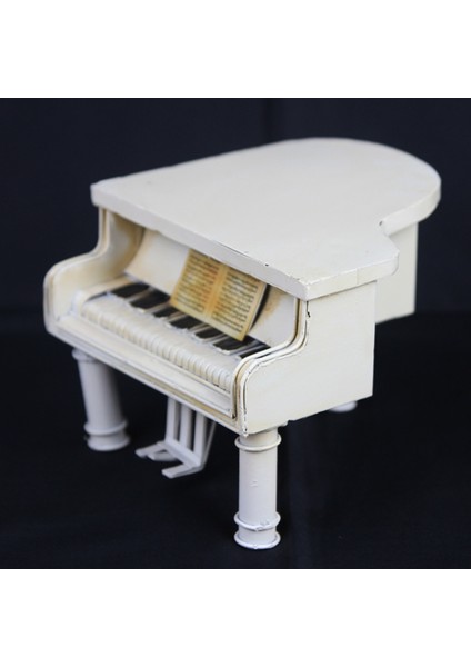 Piyano Nostaljik Dekor Kumbaralı Metal fırsatları