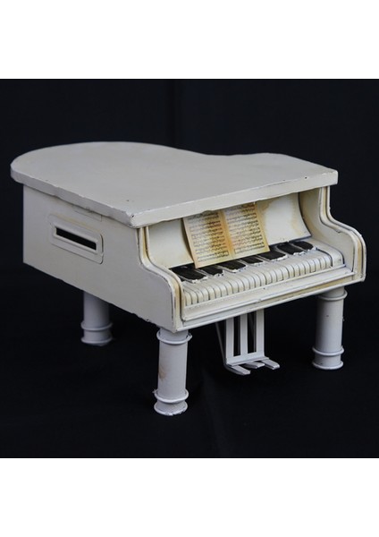 Piyano Nostaljik Dekor Kumbaralı Metal indirimleri