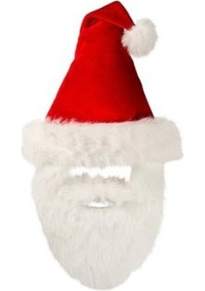 Funworld Yılbaşı Yeni Yıl Noel Baba Şapka Sakallı modelleri