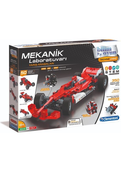 64995 Mekanik Laboratuvarı - Yarış Arabaları / +8 Yaş