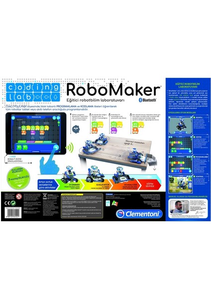 64442 Robomaker Start /kodlama-Coding Lab Eğitici Robotbilim Laboratuvarı +8 Yaş