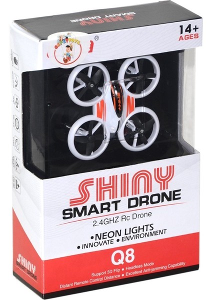 Q8 Mini Drone Neon Işıklı