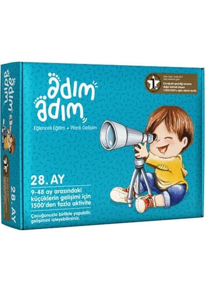 Adım Adım ADAD-2000020 Adım Adım 28. Ay Seti