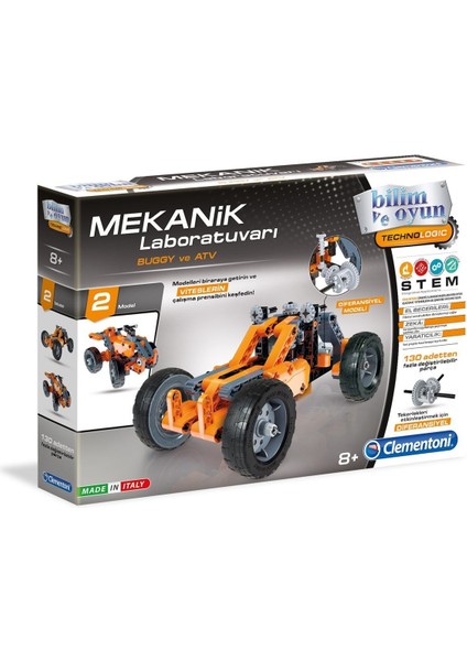 64300 Mekanik Laboratuvarı - Buggy - Quad / +8 Yaş