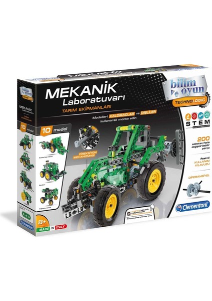 64437 Mekanik Laboratuvarı - Tarım Ekipmanları / +8 Yaş