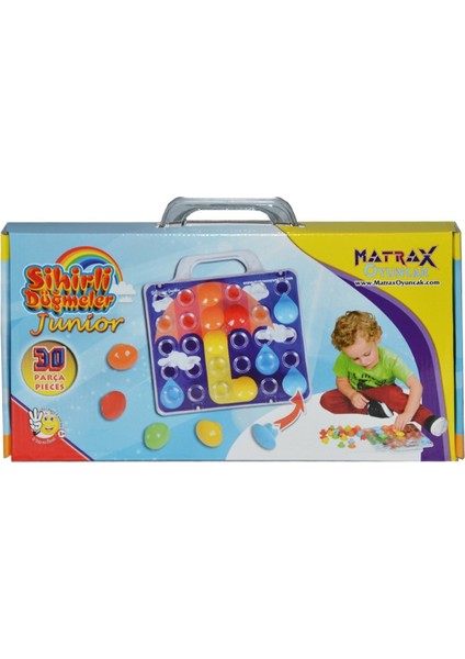 039 Matrax, Sihirli Düğmeler - Junior , 30 Parça