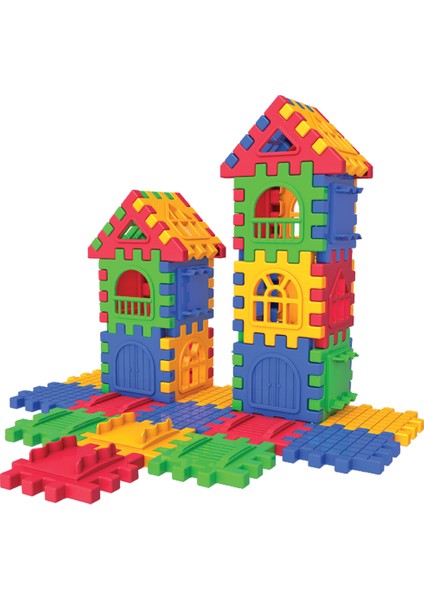 Fen Toys 03702 Dede, Puzzle City 64 Parça